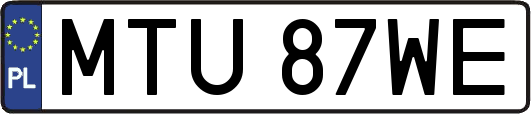 MTU87WE