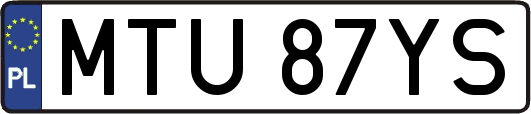 MTU87YS