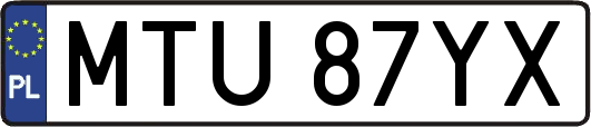 MTU87YX