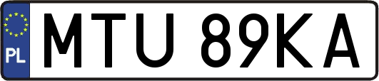 MTU89KA