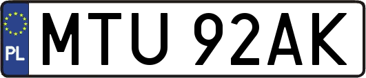 MTU92AK