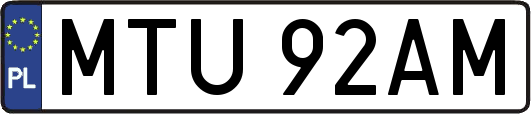 MTU92AM