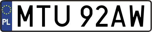 MTU92AW