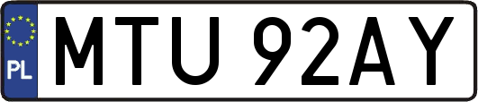 MTU92AY