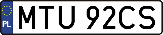 MTU92CS
