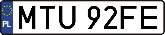 MTU92FE