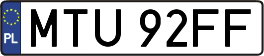 MTU92FF