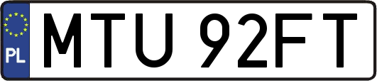 MTU92FT