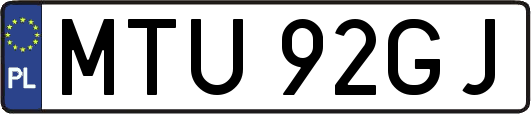 MTU92GJ