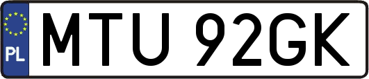 MTU92GK