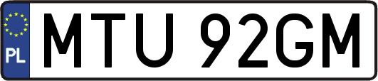 MTU92GM