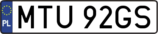 MTU92GS