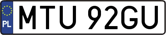 MTU92GU