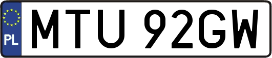 MTU92GW