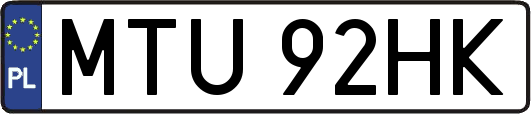 MTU92HK