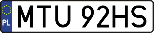 MTU92HS