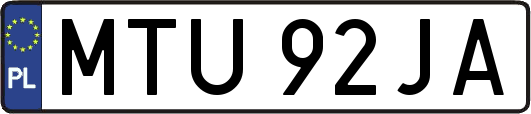 MTU92JA