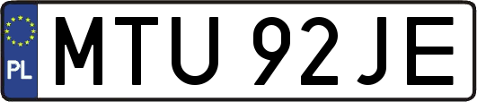 MTU92JE