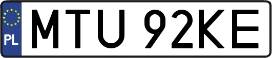 MTU92KE