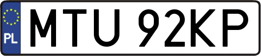 MTU92KP