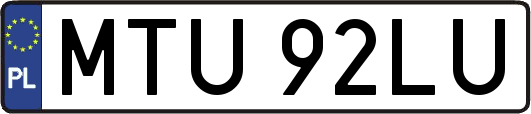 MTU92LU