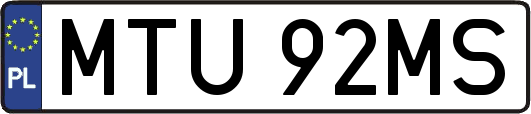 MTU92MS
