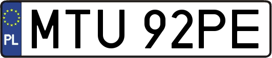 MTU92PE