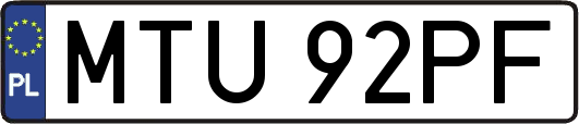 MTU92PF