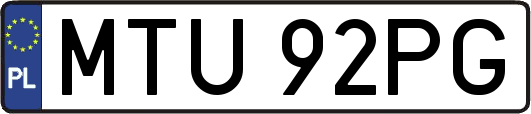 MTU92PG