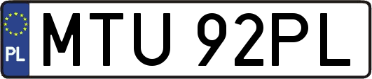 MTU92PL