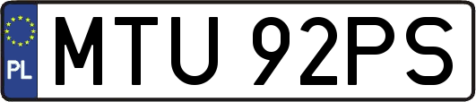 MTU92PS
