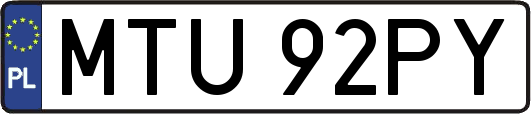 MTU92PY