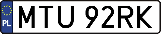 MTU92RK