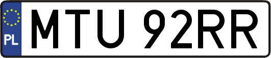 MTU92RR