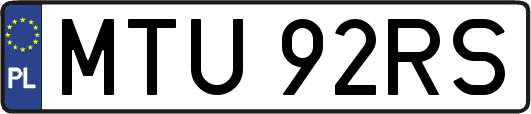 MTU92RS
