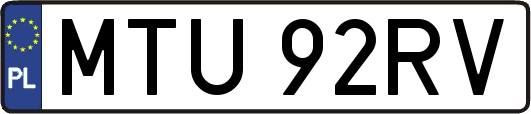 MTU92RV