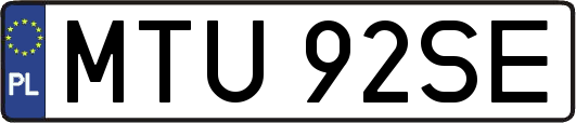 MTU92SE