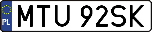 MTU92SK