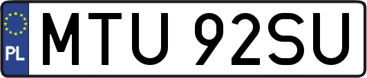 MTU92SU