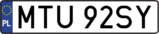 MTU92SY