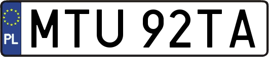 MTU92TA