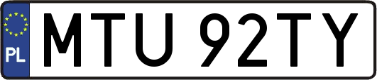 MTU92TY