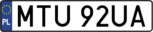 MTU92UA