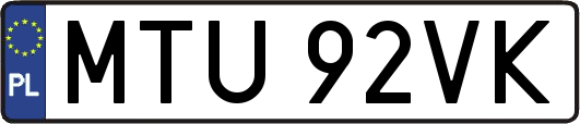 MTU92VK