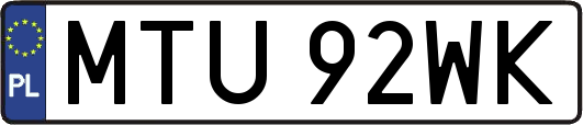 MTU92WK