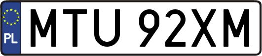 MTU92XM