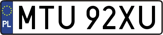 MTU92XU