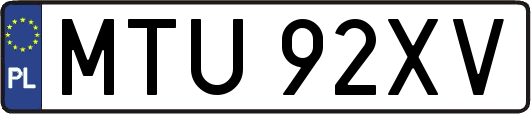 MTU92XV