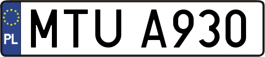 MTUA930