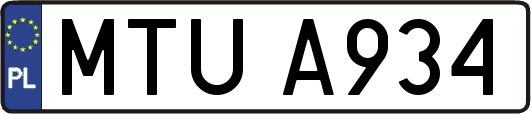 MTUA934